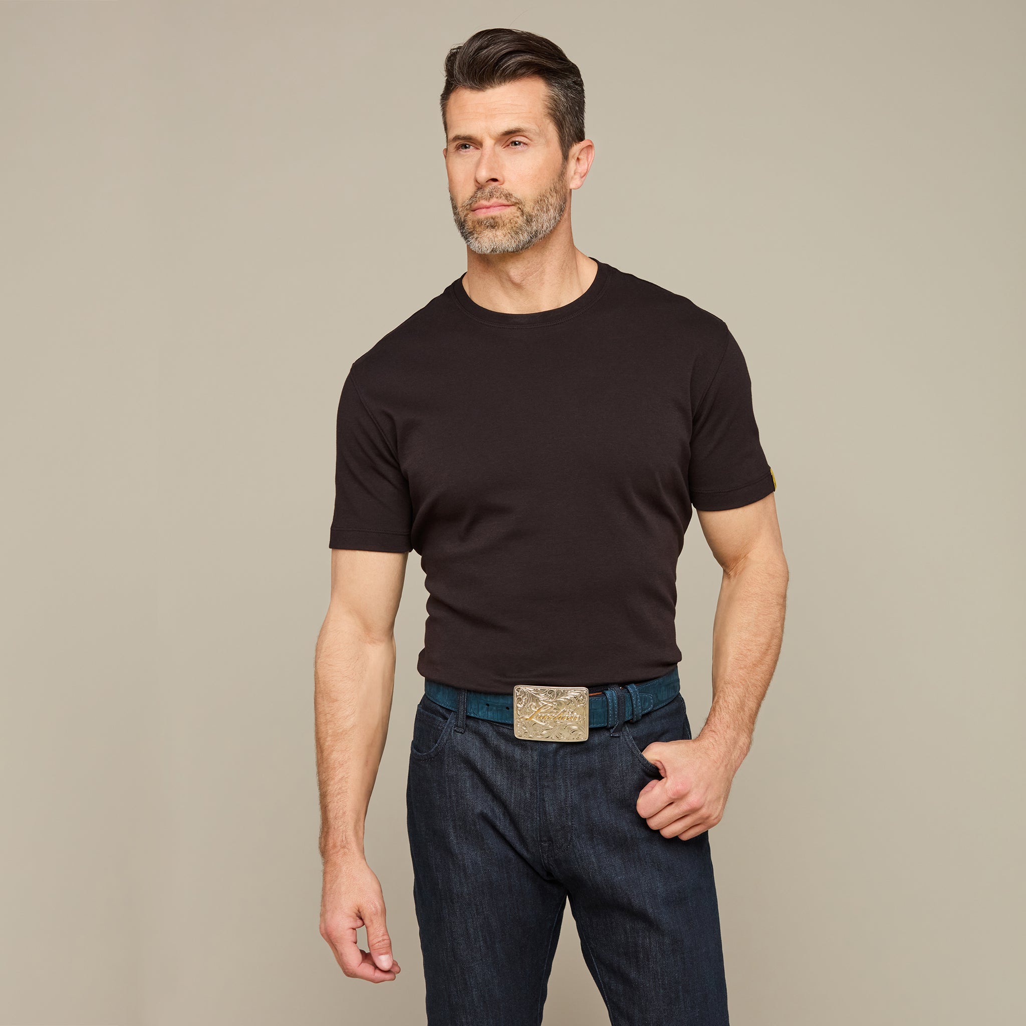 Lucchese x Parker McCollum Pima Cotton Tee :: Black