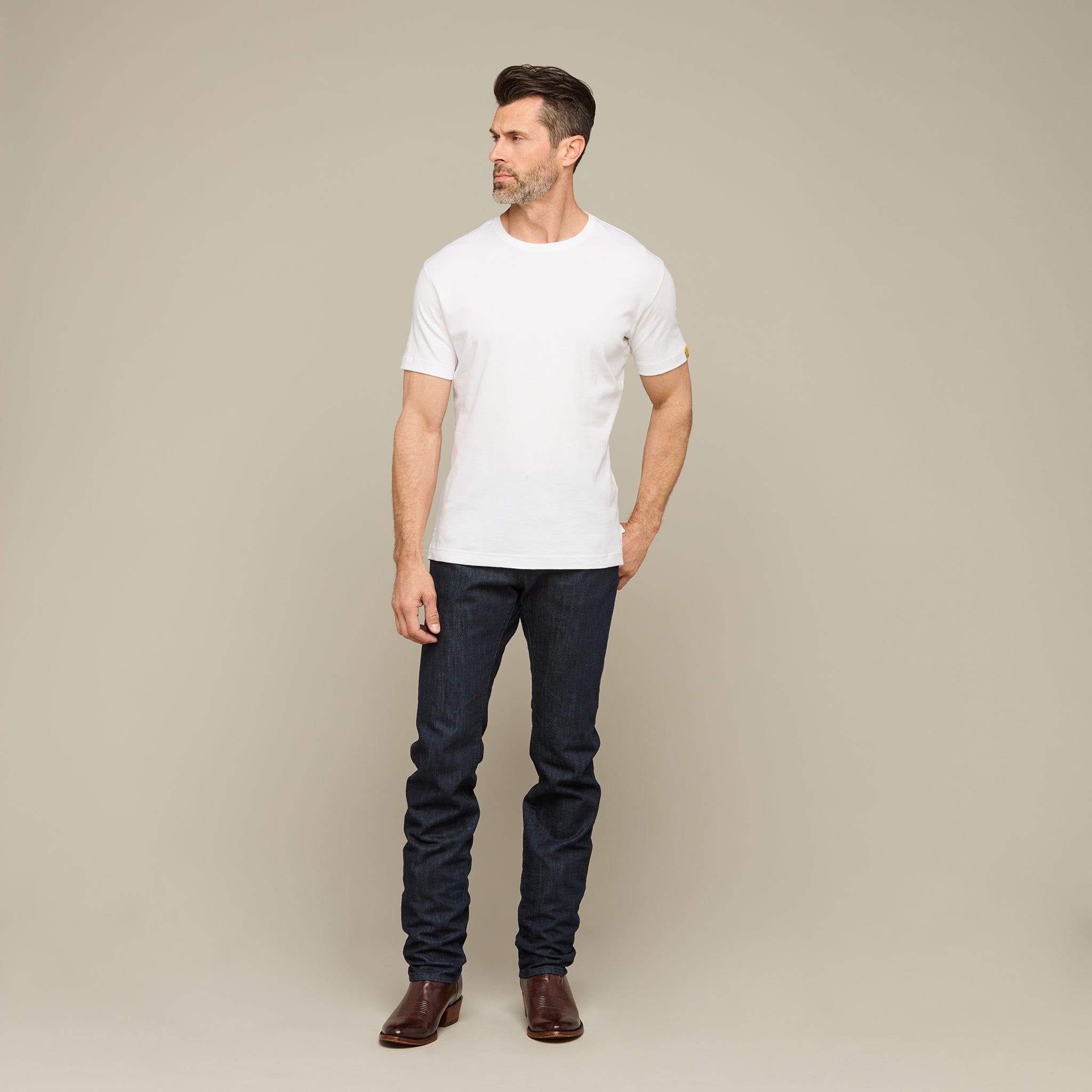 Lucchese x Parker McCollum Pima Cotton Tee :: White