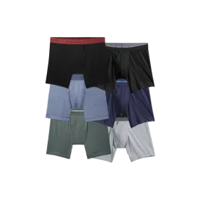 Men's Cotton Modal Blend Boxer Brief 6-Pack