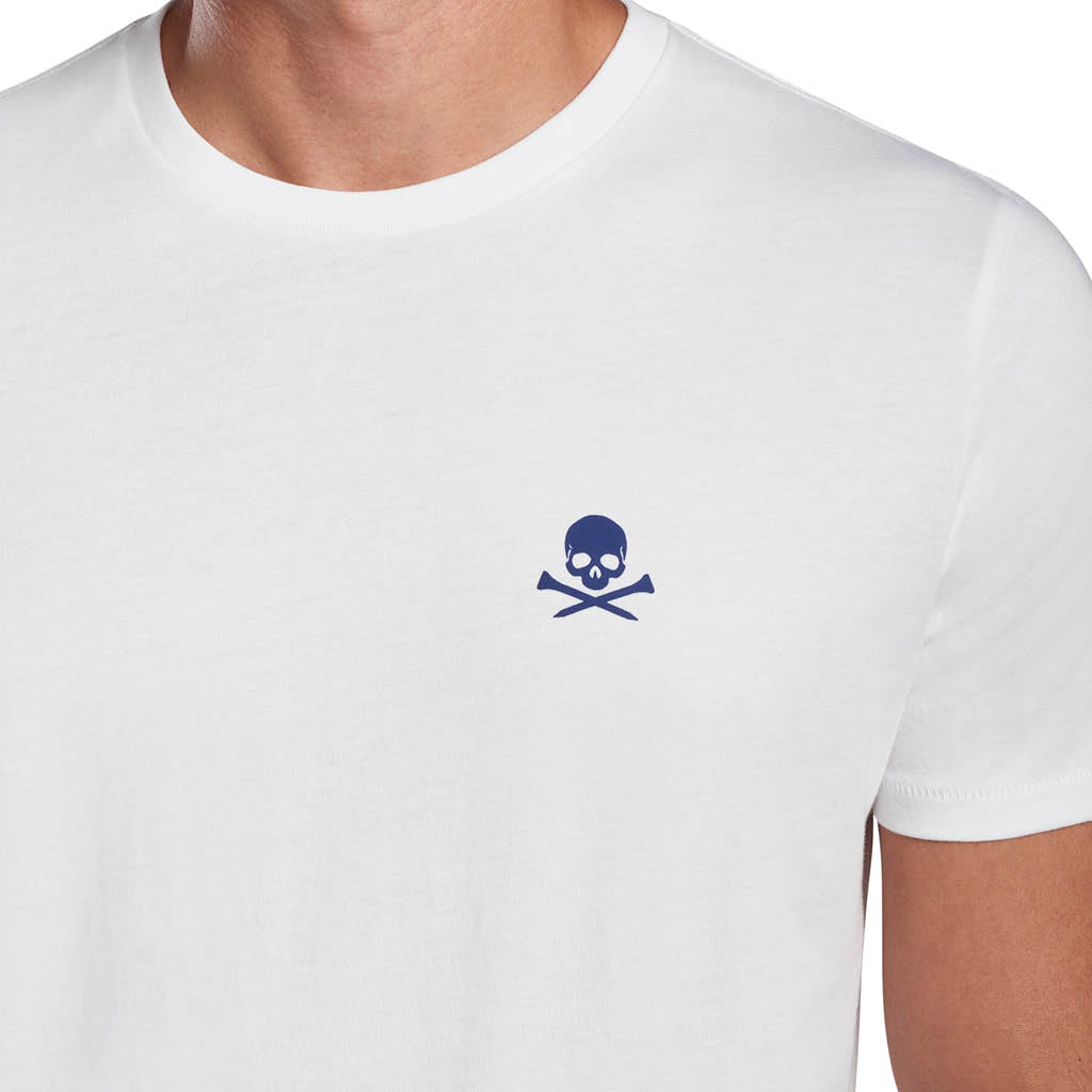 MENS PRINTED TEE SKULL SNOW