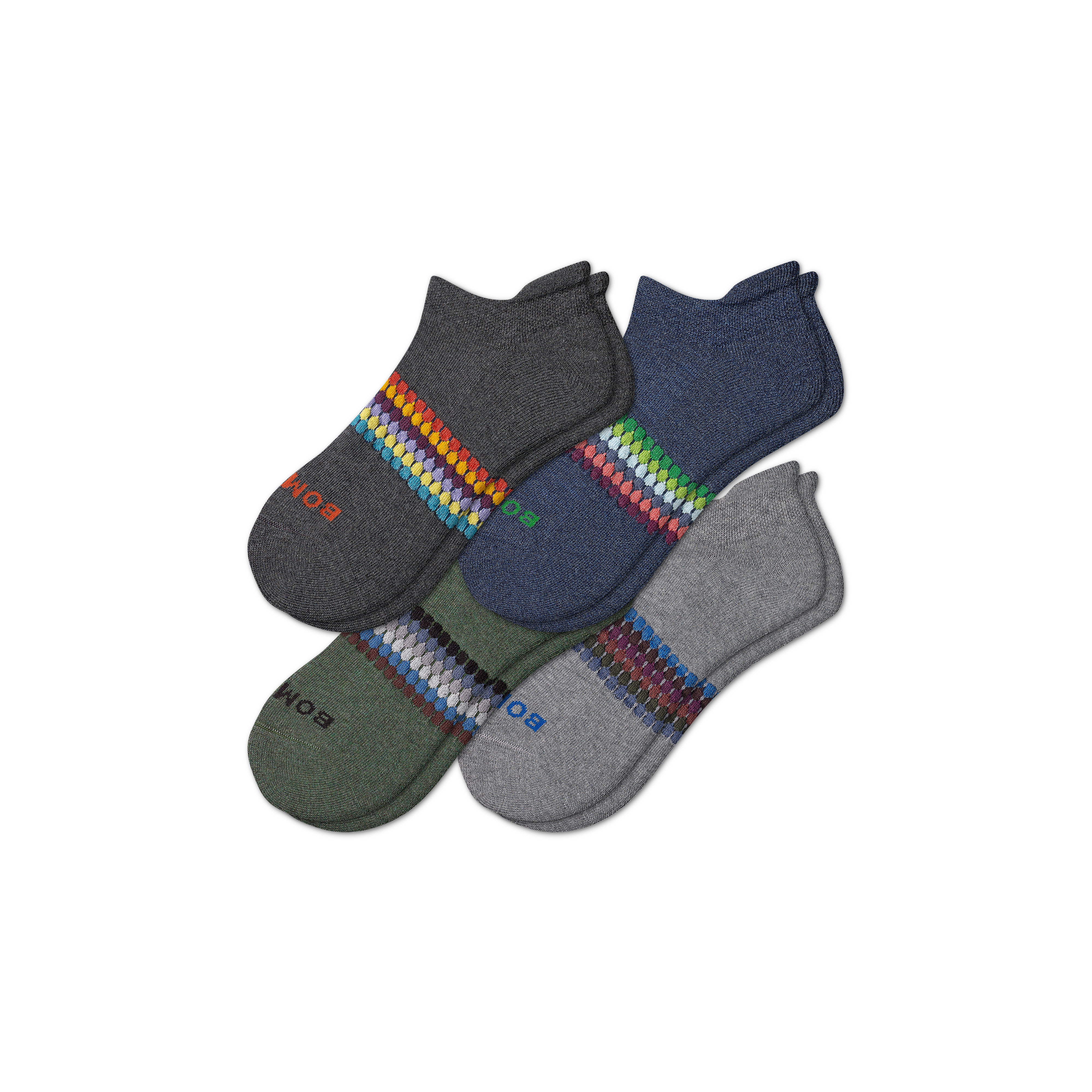 Men's Sunset Stripe Ankle Sock 4-Pack