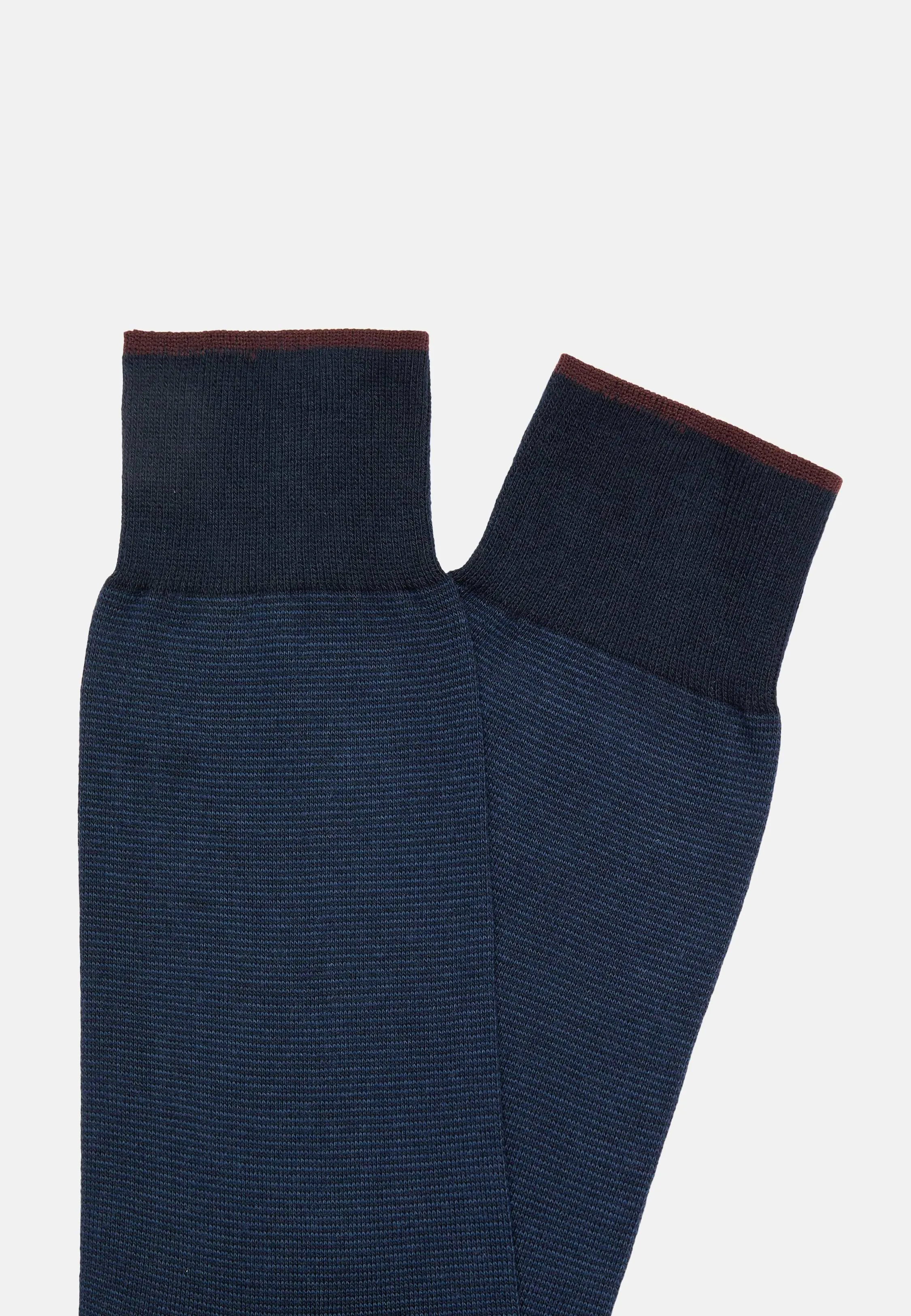 Micro Striped Socks in Organic Cotton