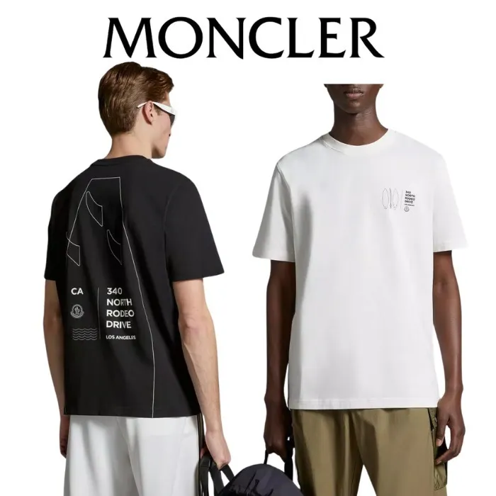 MONCLER  |Printed Motif T-Shirt