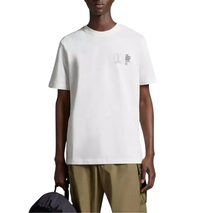 MONCLER  |Printed Motif T-Shirt