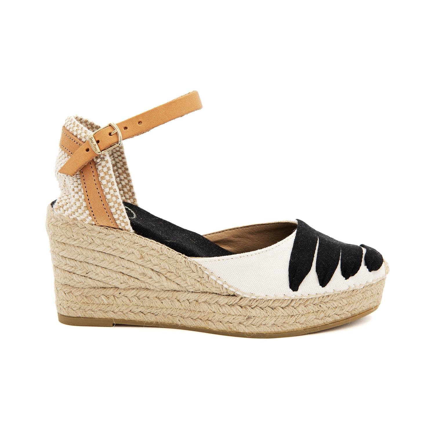 Multicolor Cotton Blend Espadrilles for Women - Lola-CM