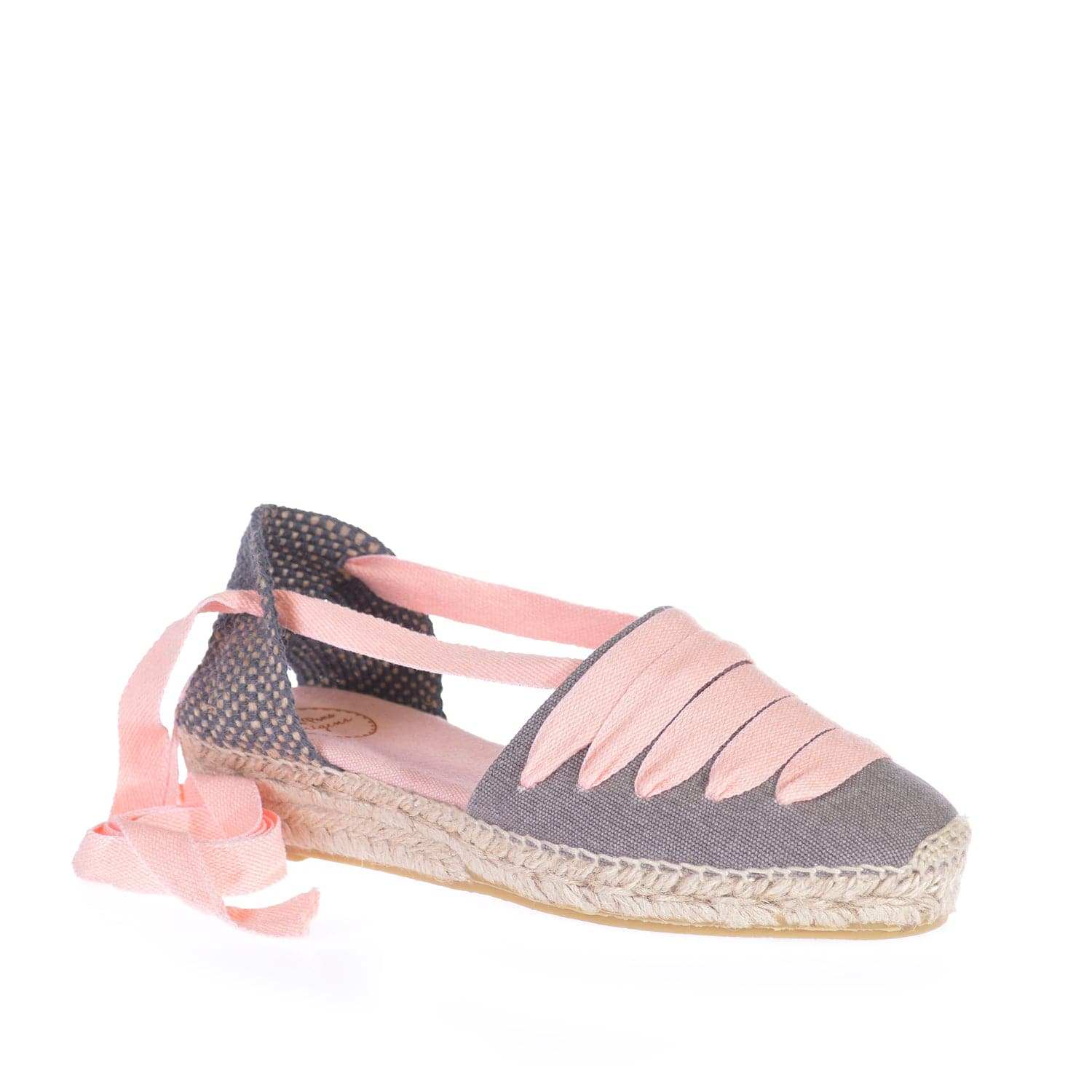 Multicolor Cotton Blend Wedge Espadrille for Women - Gavet