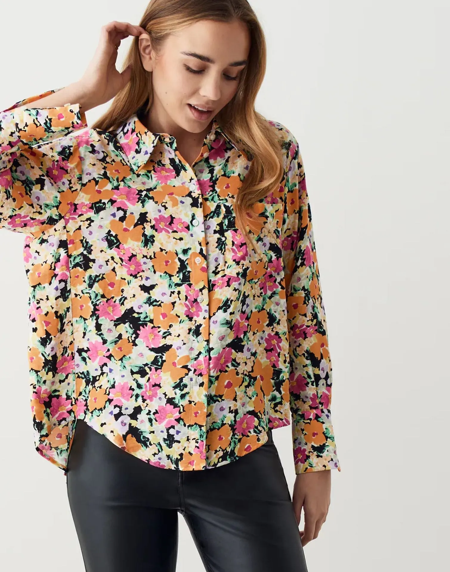 Multicoloured Printed Shirt