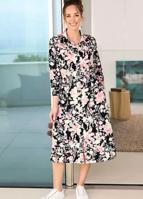 Must Have Printed Midi Dress by Cotton Traders | Look Again