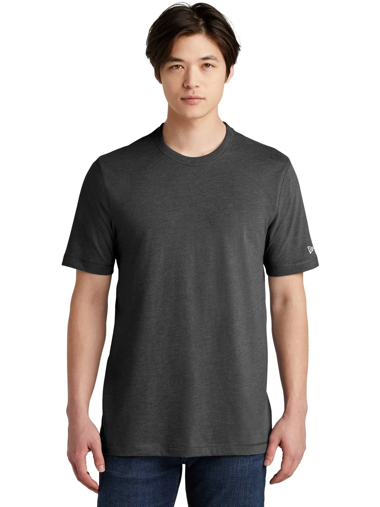 New Era Sueded Cotton Crew Tee