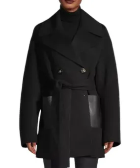 Nicole Benisti Womens Raquel Wrap Coat