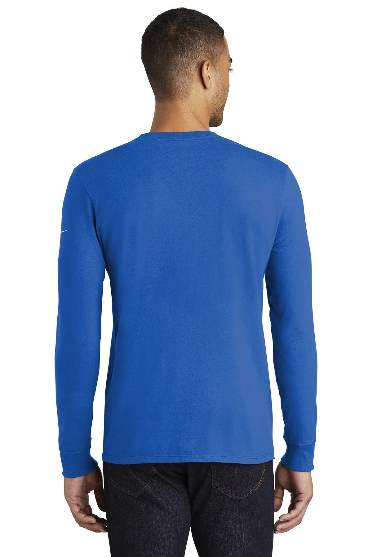 Nike Core Cotton Long Sleeve Tee NKBQ5232 Game Royal