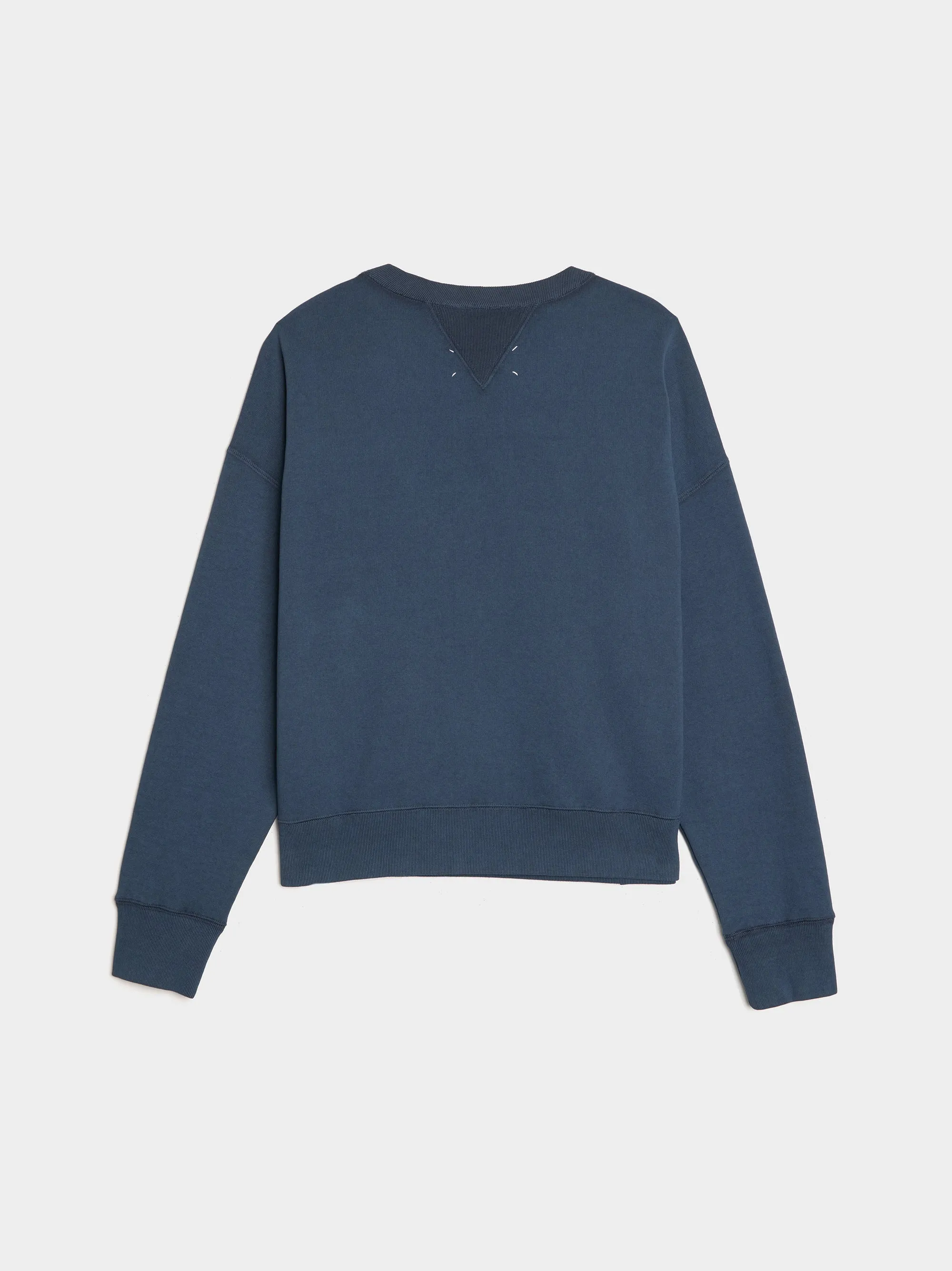 Organic Cotton Logo Sweatshirt, Blue