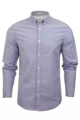 Original Penguin Mens Stretch Oxford Shirt - Long Sleeved