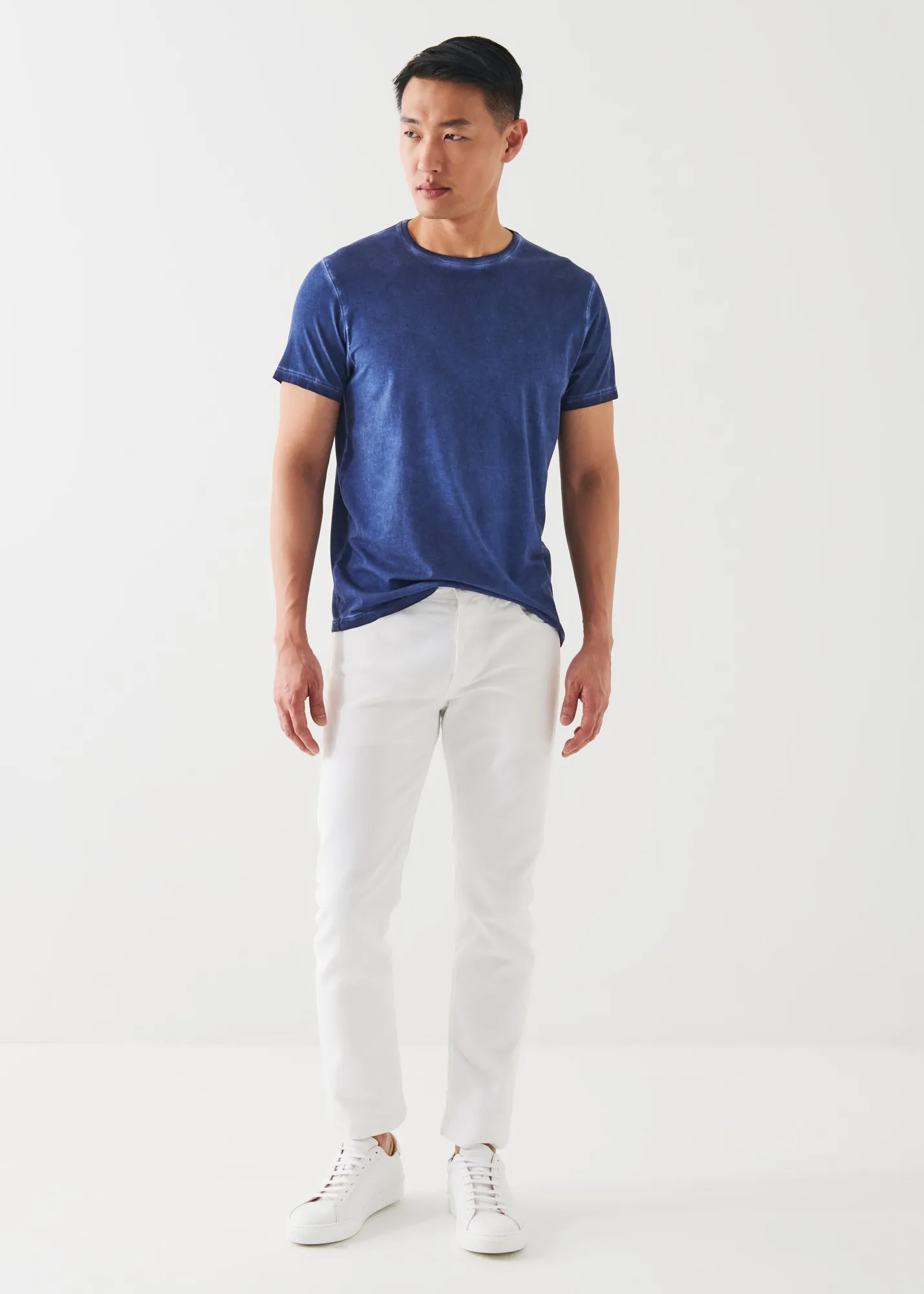 PIMA COTTON STRETCH VINTAGE WASH T-SHIRT