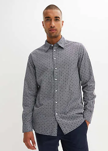 Printed Cotton Shirt by bonprix | Look Again