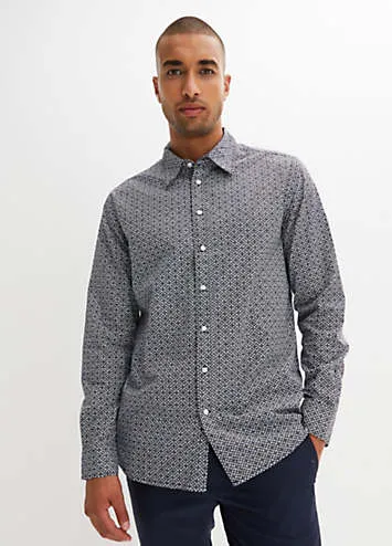 Printed Cotton Shirt by bonprix | Look Again