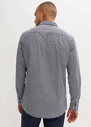 Printed Cotton Shirt by bonprix | Look Again