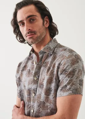 PRINTED LINEN SHIRT