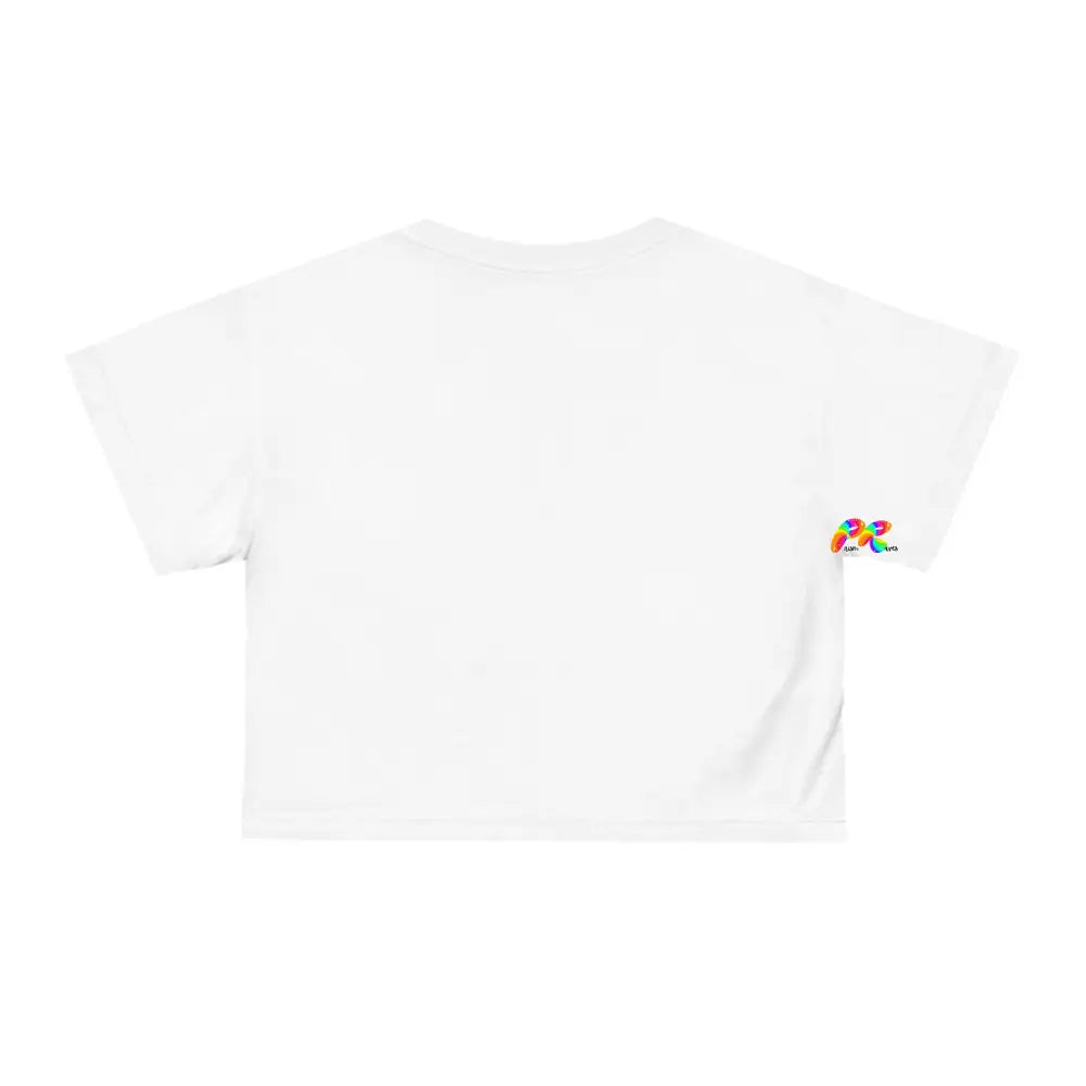 Rainbow Hoops Crop T-Shirt