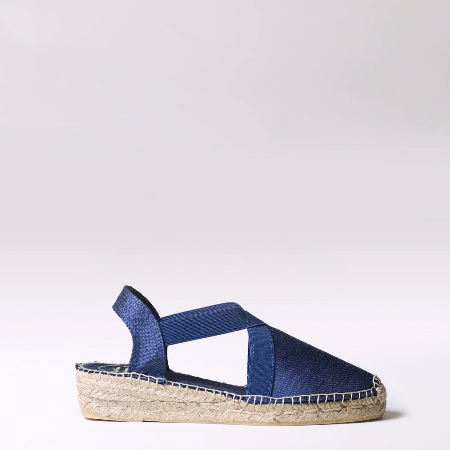 Renewed Basic Cotton blend Wedge Espadrille for Women - Vic