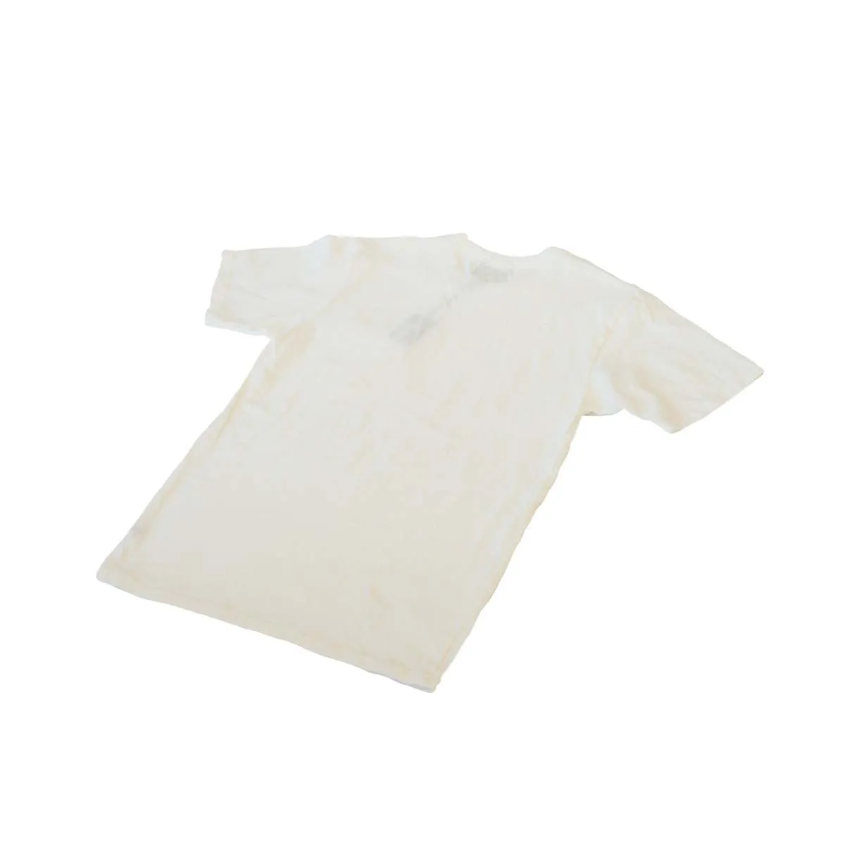 Rib Pocket Tee Combed Cotton Jersey - White