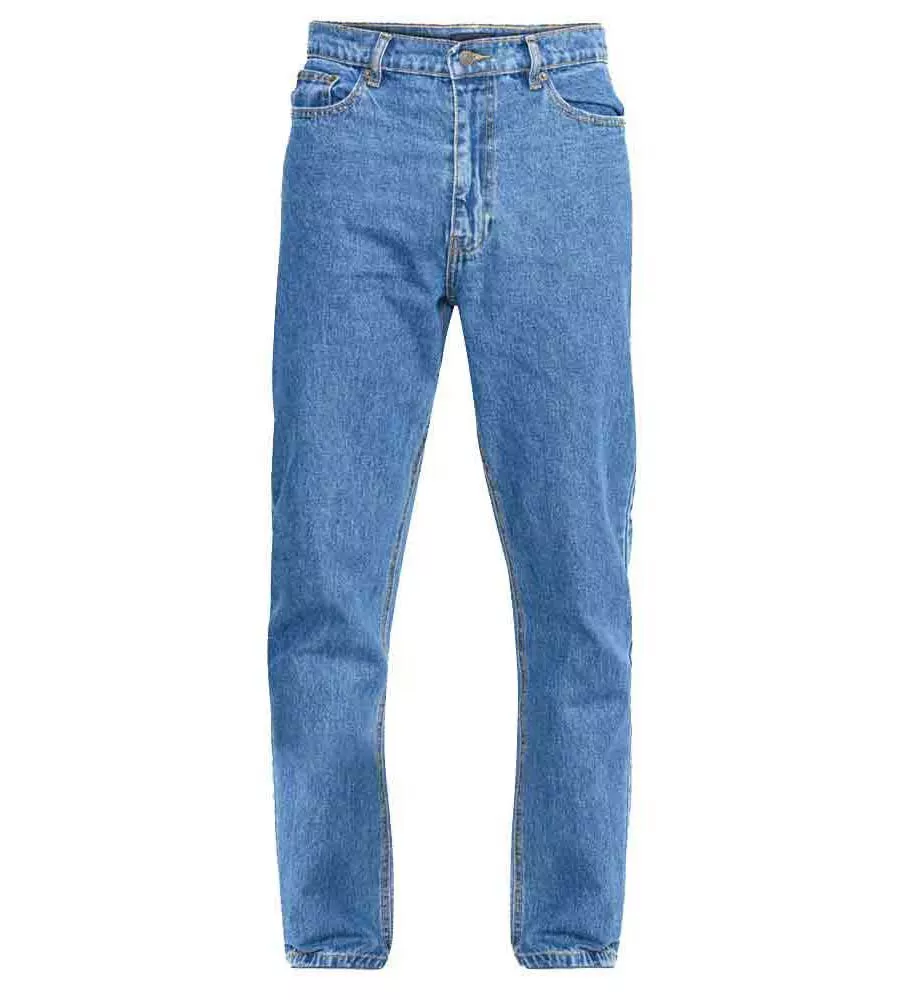 Rockford Tall Mens Blue Stonewash Comfort Fit Jeans (COMFORT STONEWASH)