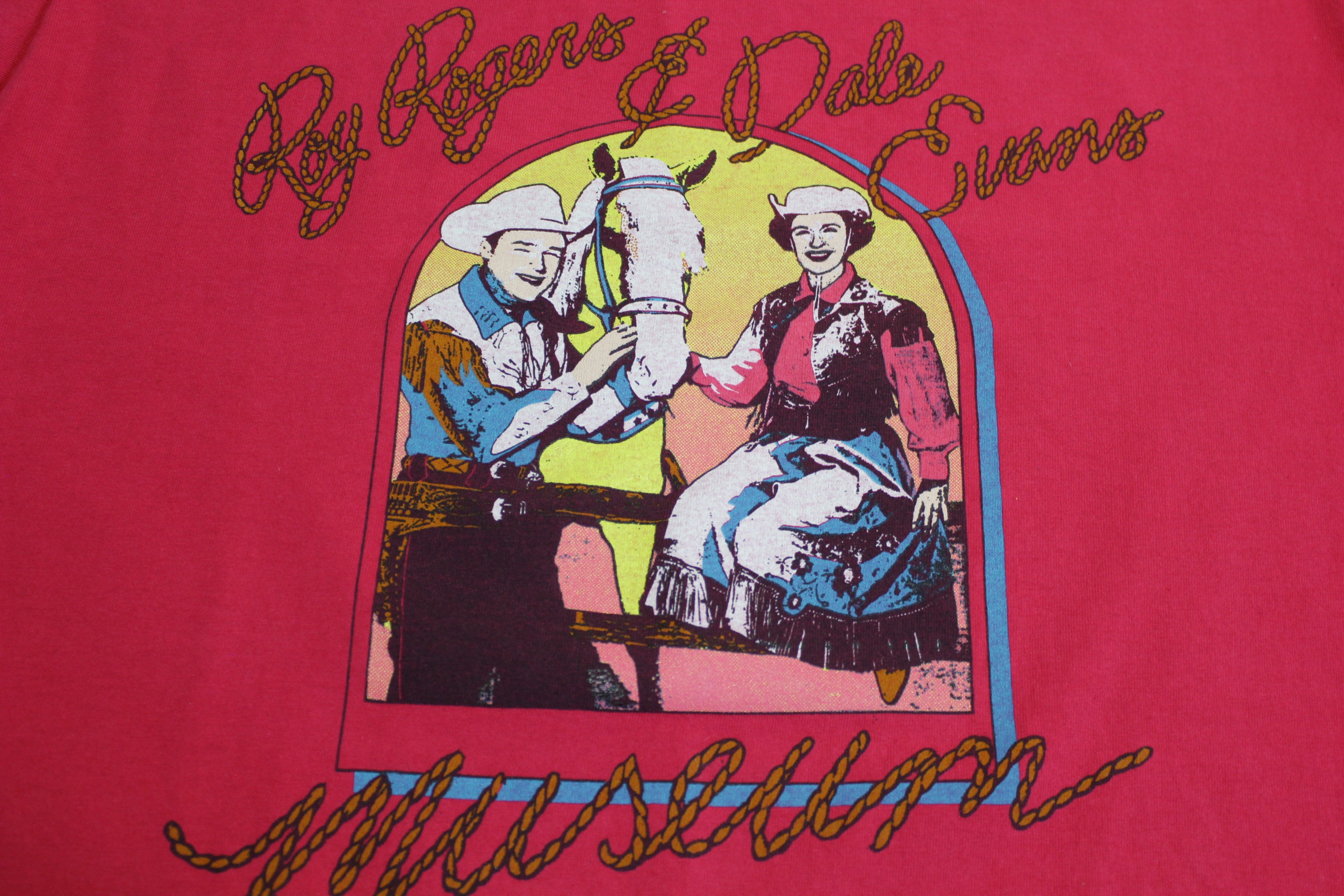 Roy Rogers & Dale Evans Museum Vintage 90's Cowboy Western T-Shirt