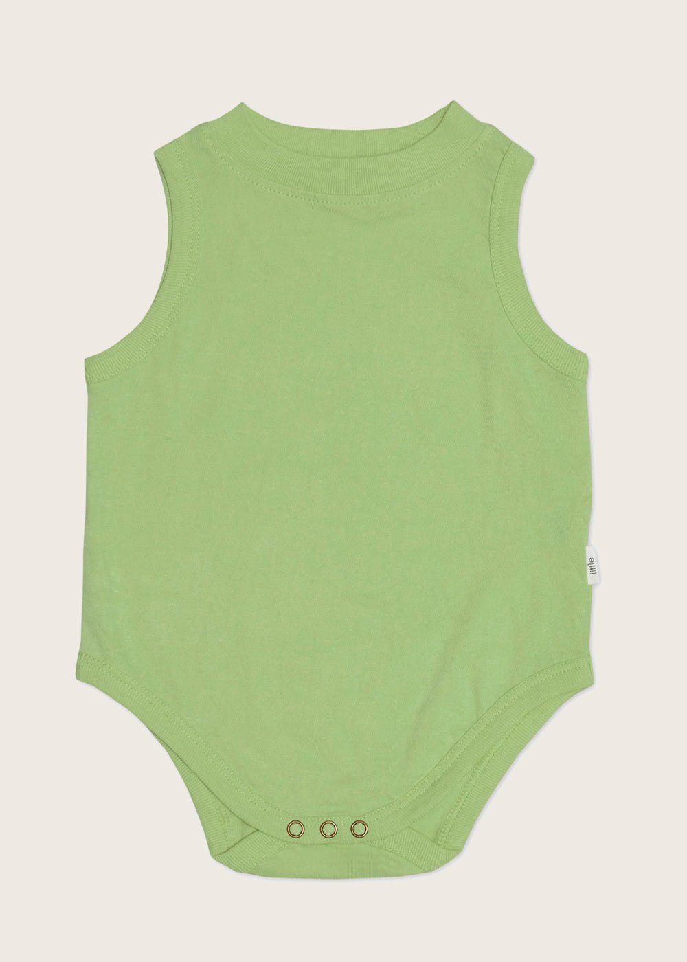 Sage Baby Singlet Onesie