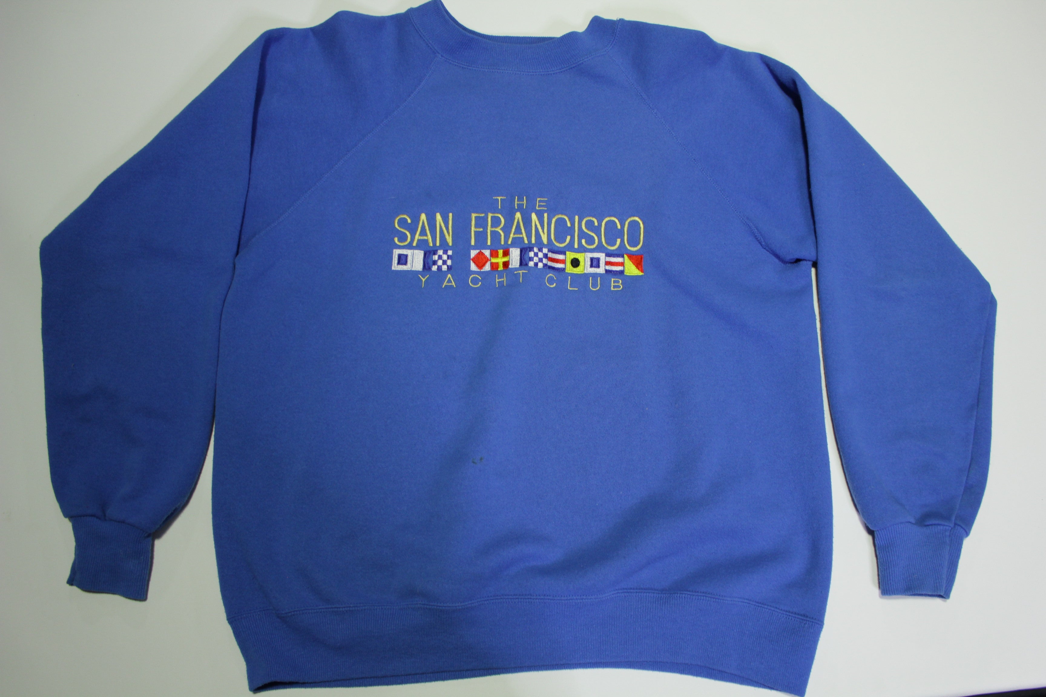 San Francisco Yacht Club Vintage 90's Tourist Crew Neck Sweatshirt