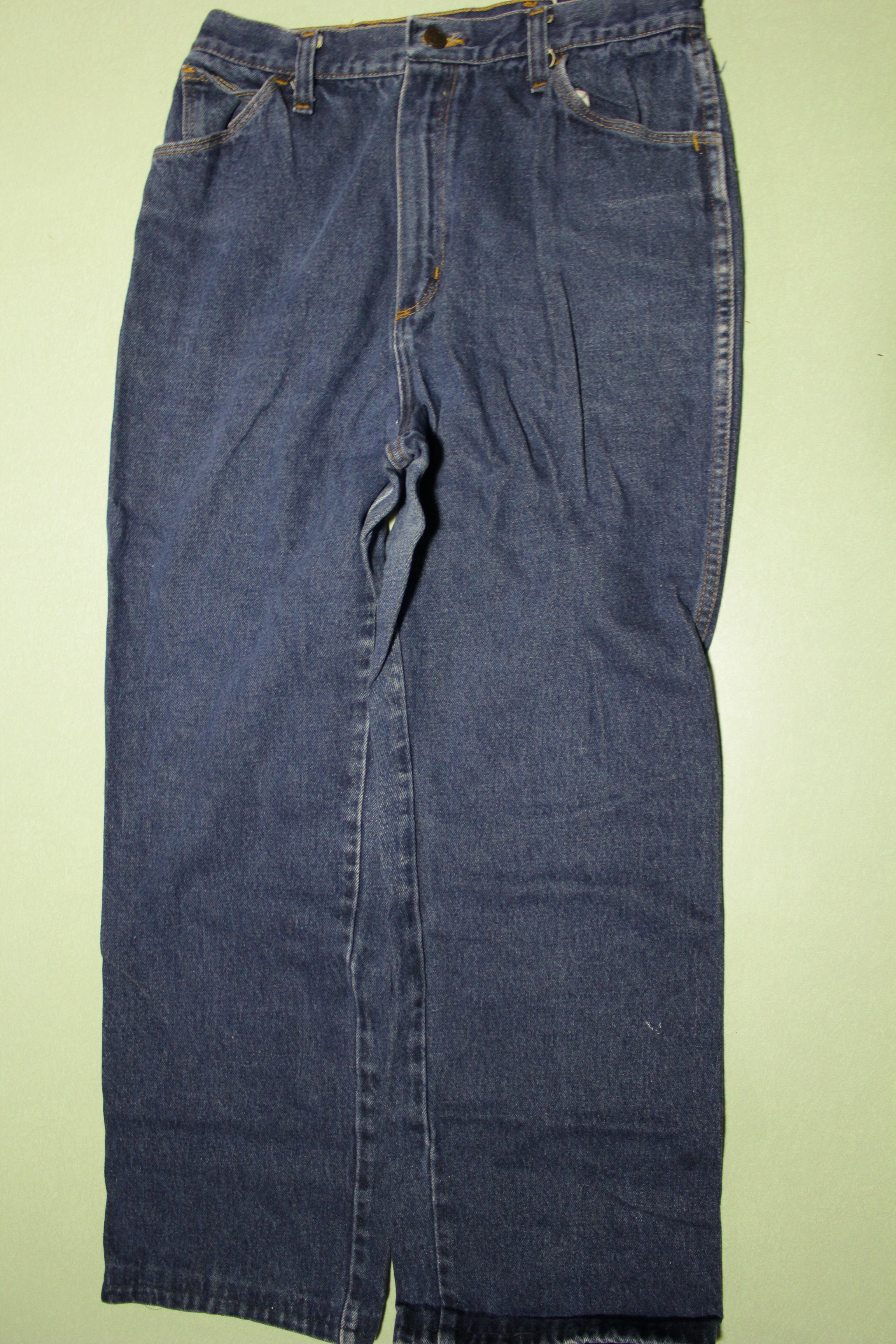 Sheplers Vintage Misses SHDN807 Dark Wash Denim 70's Blue Jeans