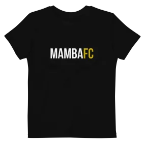 SQDLTDxMambaFC Text Organic cotton kids Tee WL