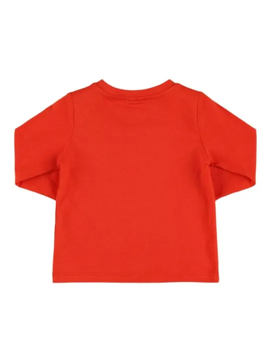 Stella McCartney Kids   Printed cotton jersey top 