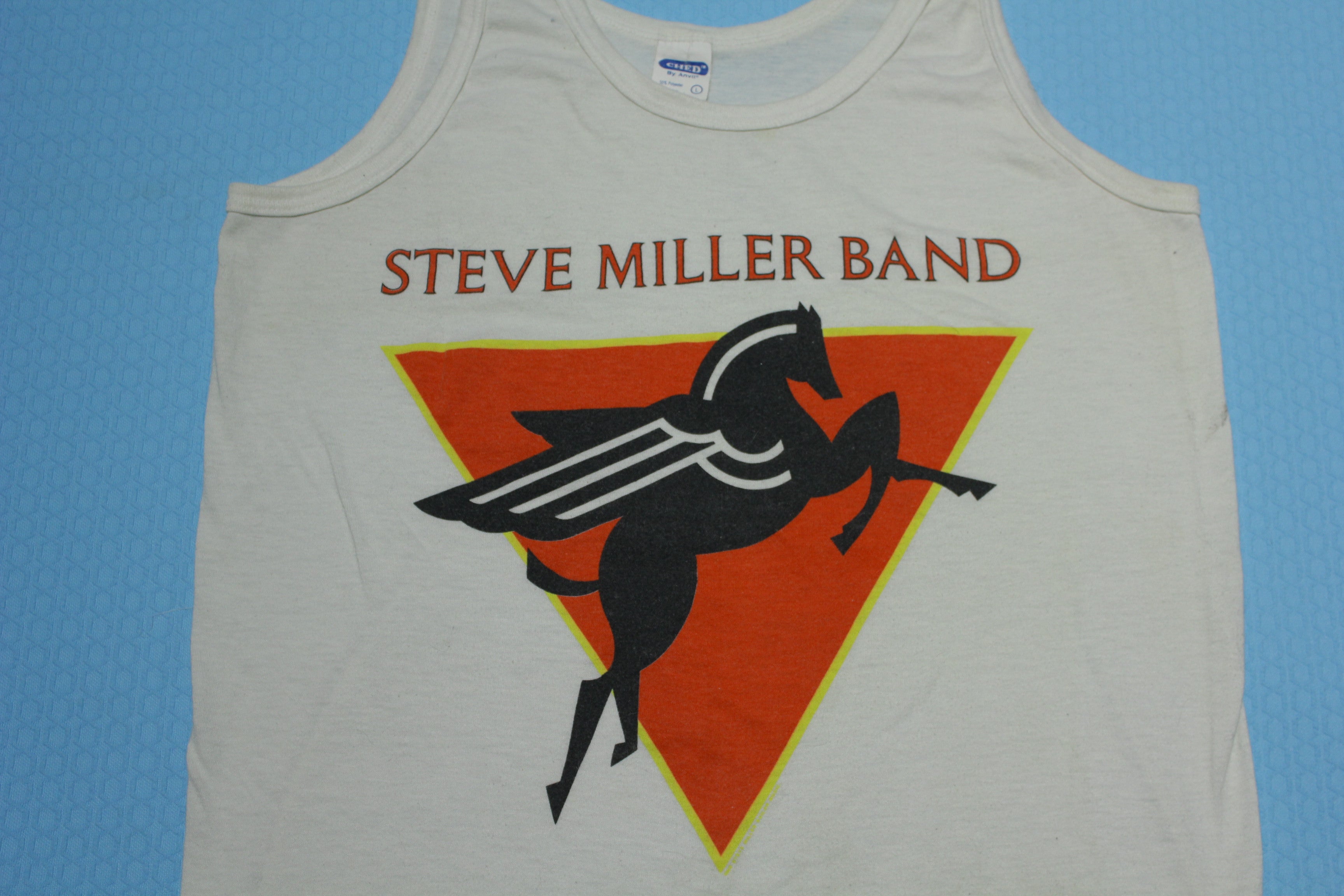 Steve Miller Band Vintage 80's Ched Logo Tank Top