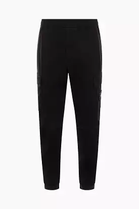 stretch cotton tapered pants