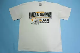 Tennessee Volunteers 1998 National Champions Vintage 90's Tostitos Undefeated T-Shirt