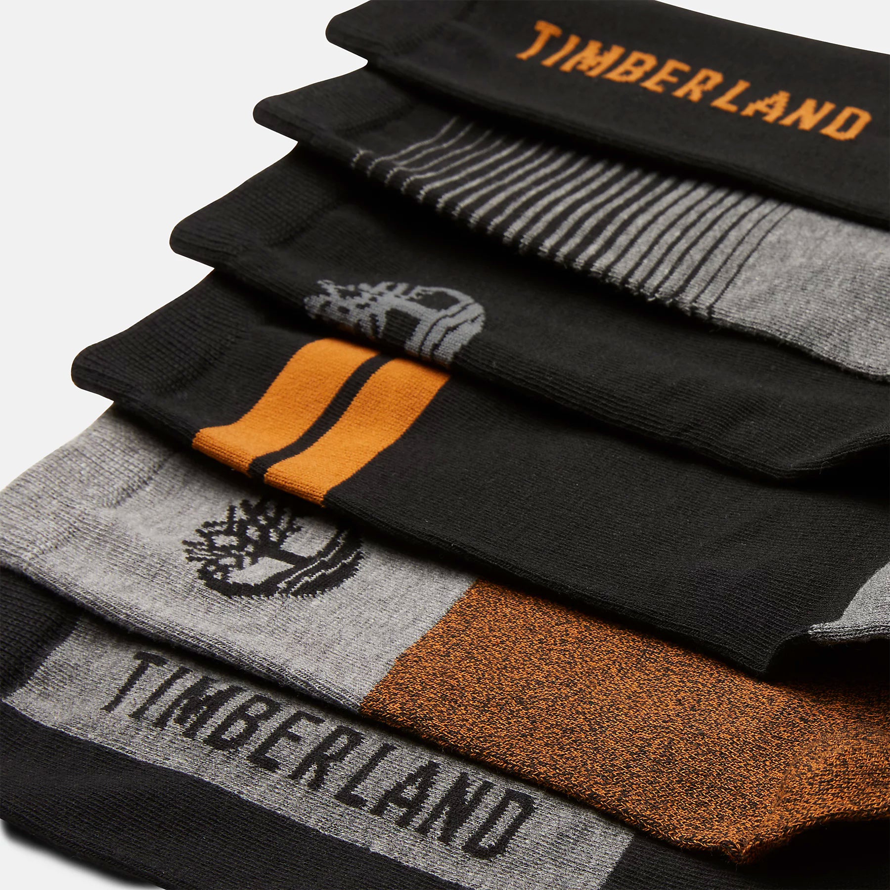 Timberland Mens Mixup Sock Gift Box (6-Pack)