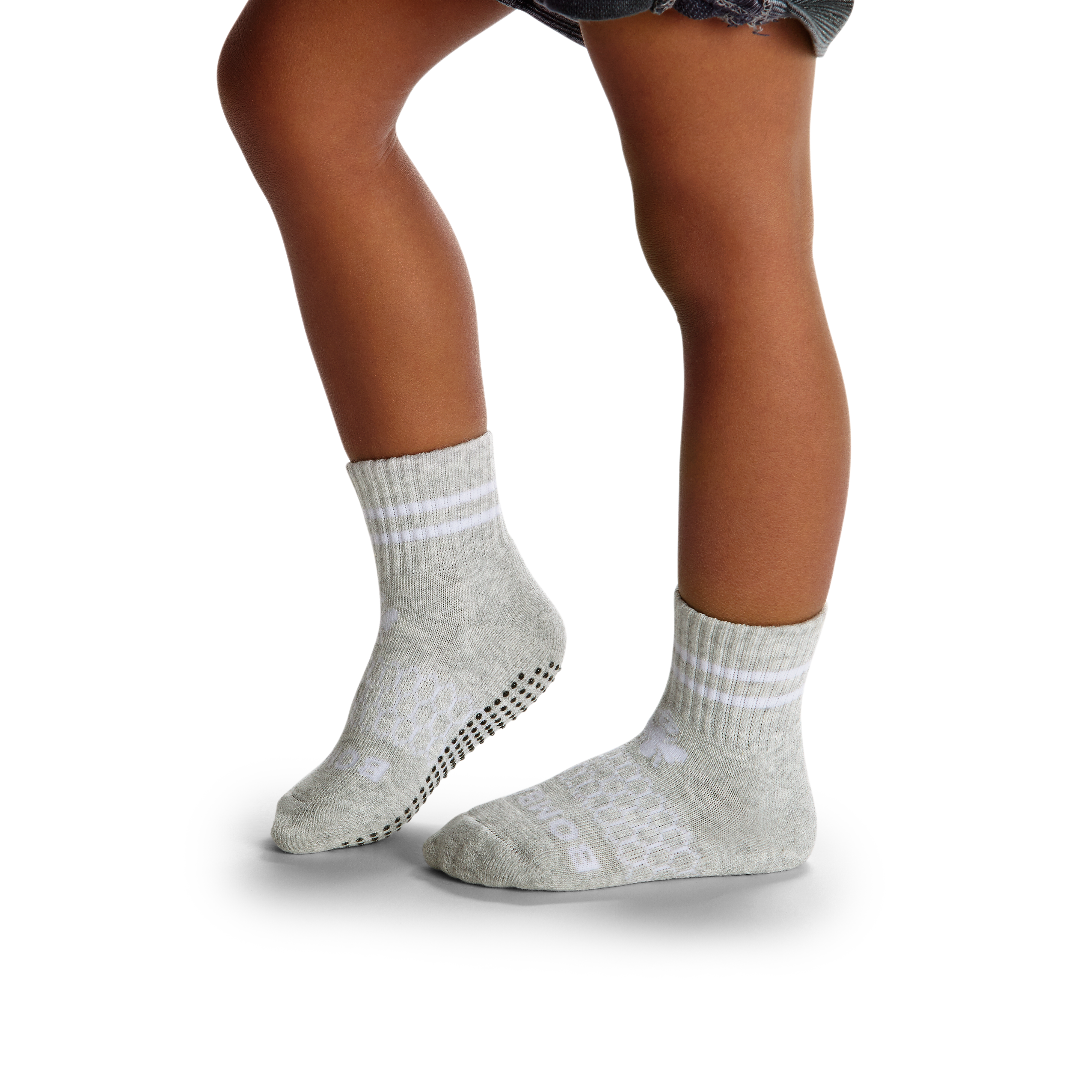 Toddler Originals Gripper Calf Sock 4-Pack