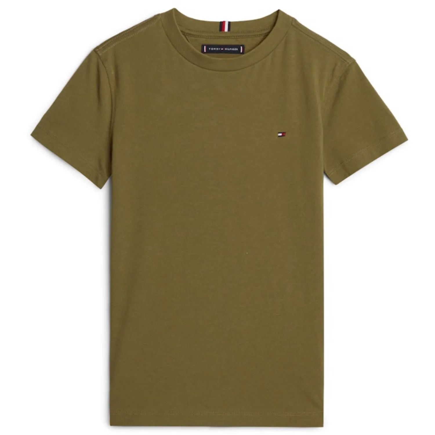 Tommy Hilfiger Utility Olive Essential Cotton Tee S/S