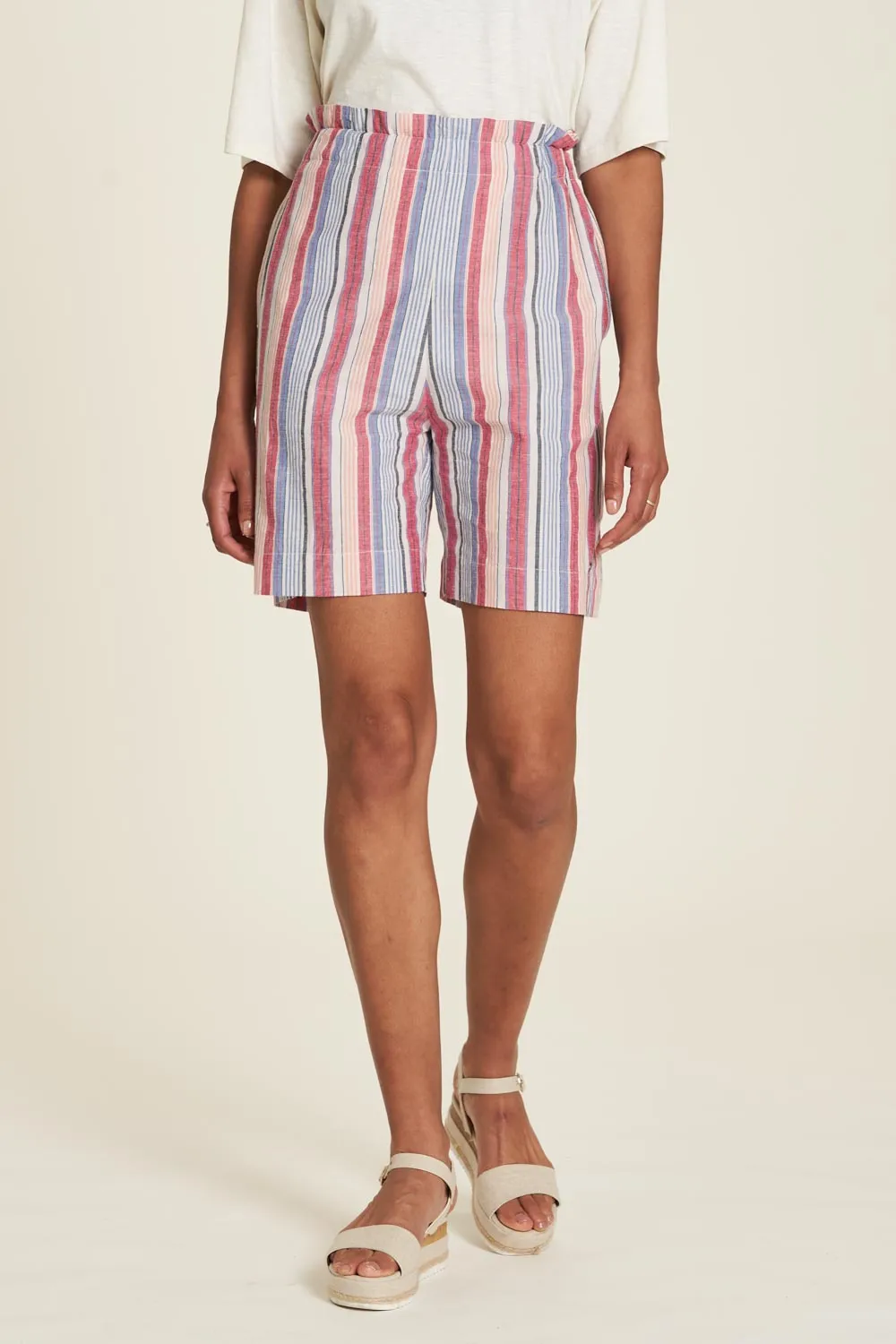 Tranquillo Organic Cotton Striped Shorts