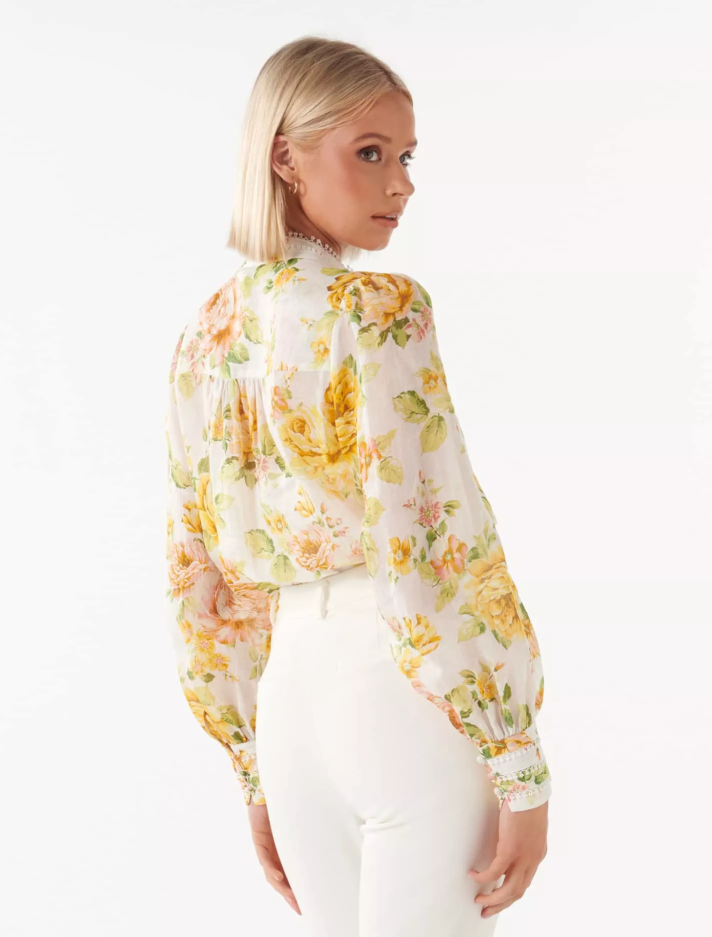 Vera Printed Rami Blouse