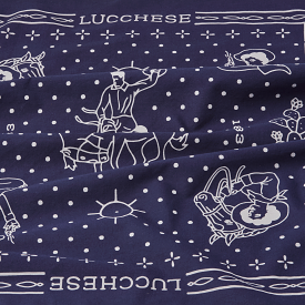 Western Bandana :: Navy