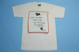 Wizard of Oz Vintage 90's Toto Letter to Dorothy Movie T-Shirt