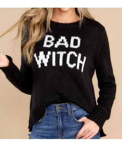 Wooden Ships Bad Witch Sweater