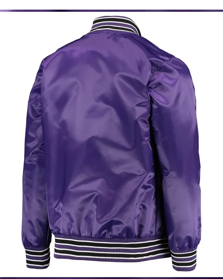 Zachary Sacramento Kings Varsity Jacket - William Jacket