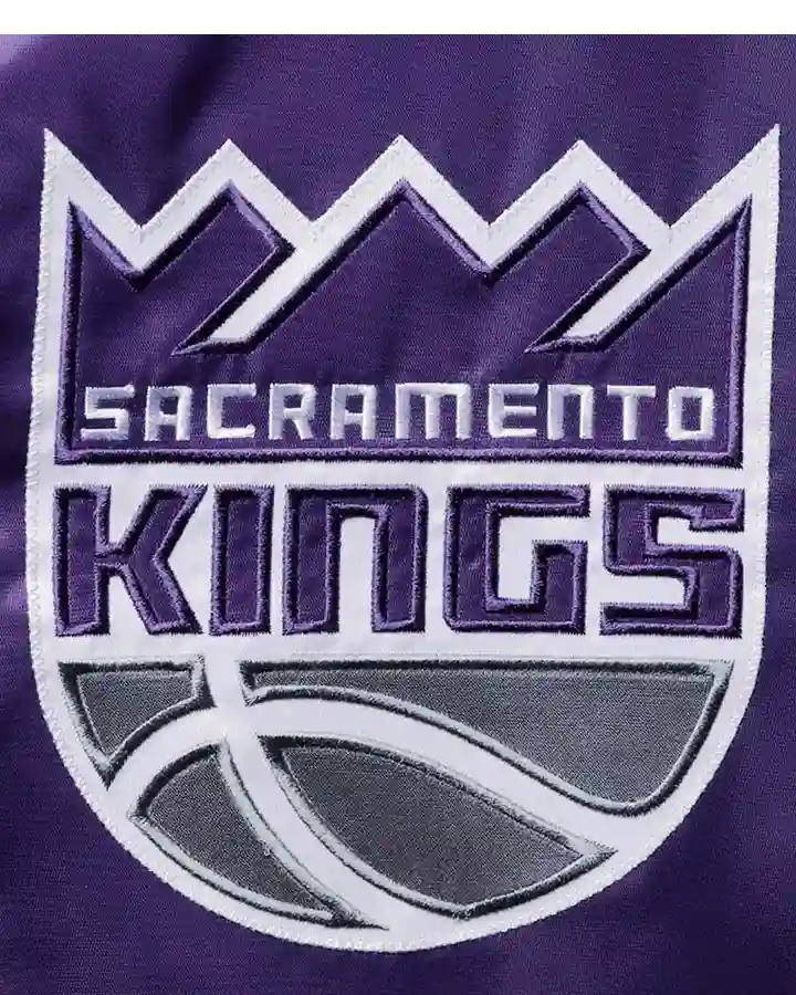 Zachary Sacramento Kings Varsity Jacket - William Jacket