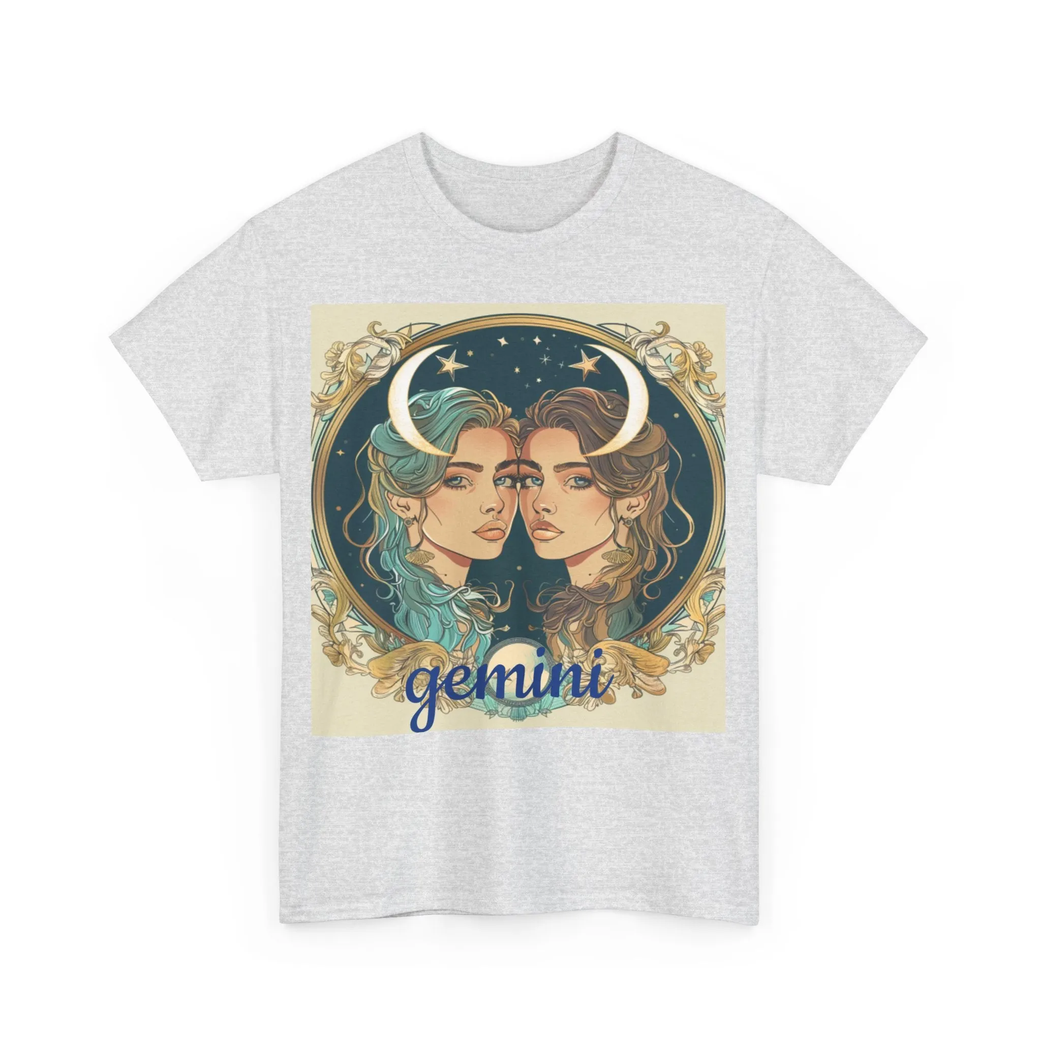 Zodiac Gemini Unisex Heavy Cotton Tee