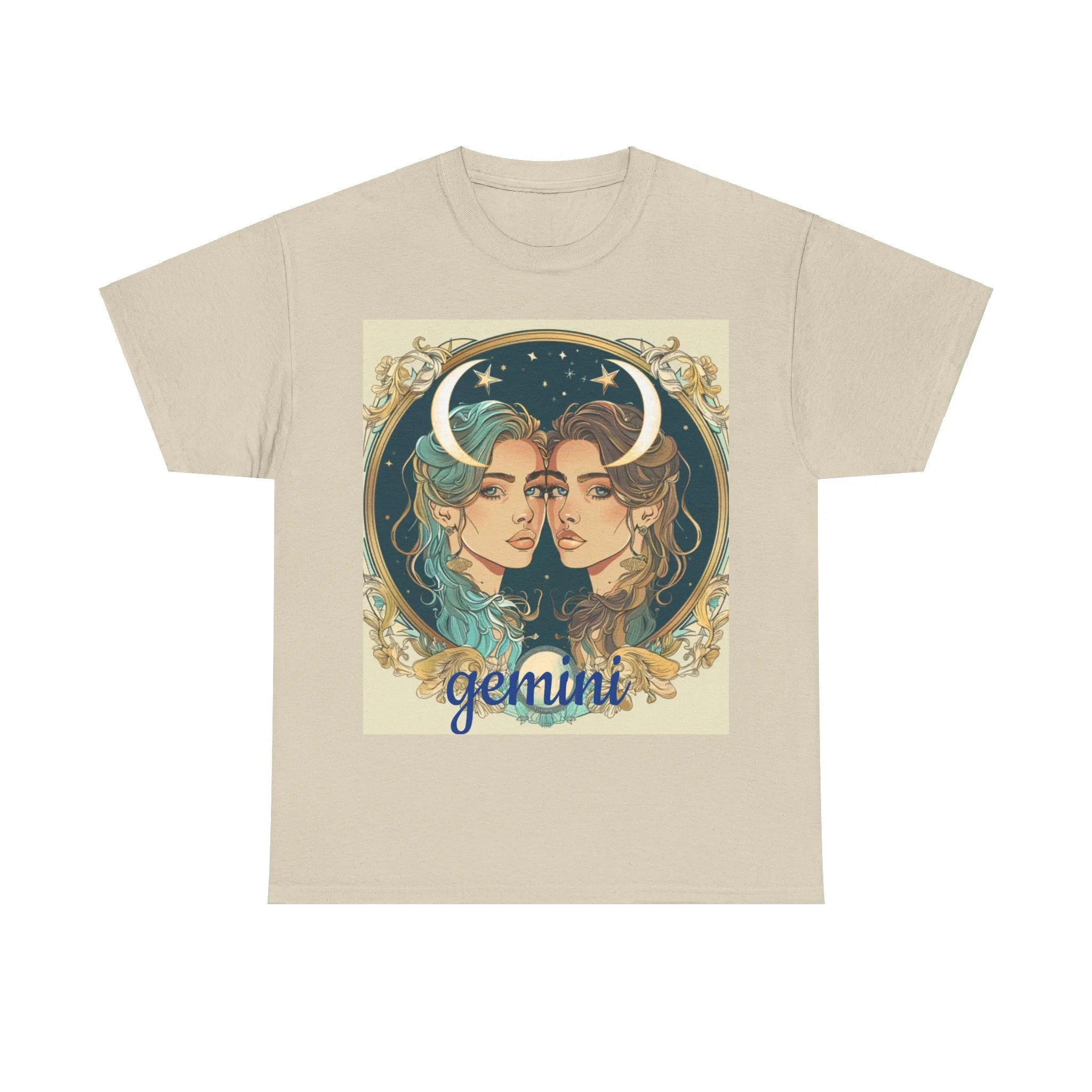 Zodiac Gemini Unisex Heavy Cotton Tee