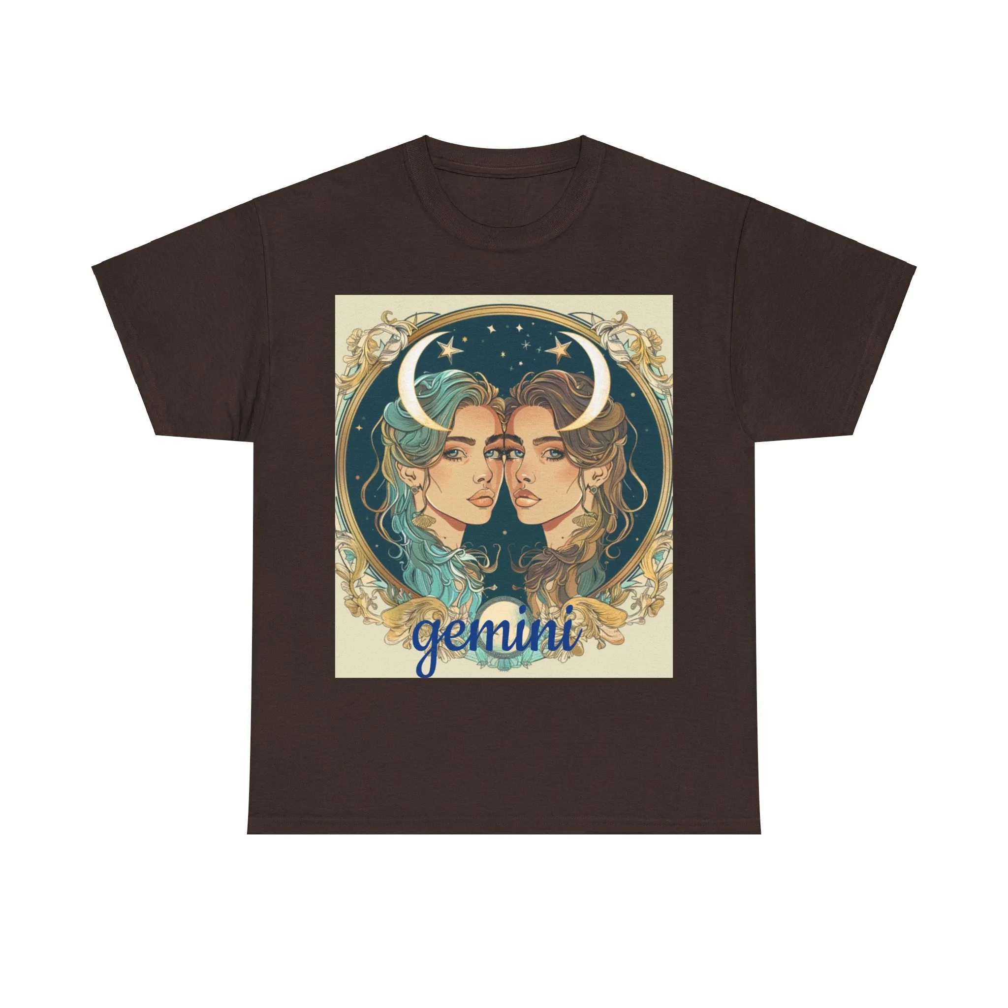 Zodiac Gemini Unisex Heavy Cotton Tee